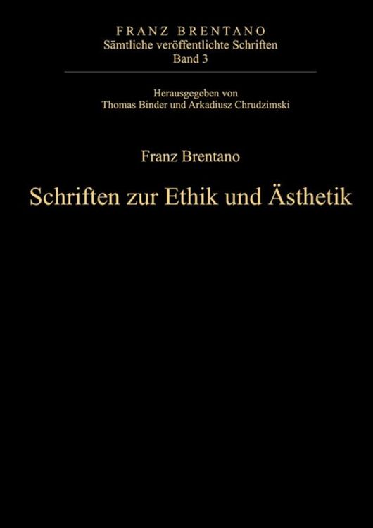 Produktbild: Schriften zur Ethik und &Auml;sthetik