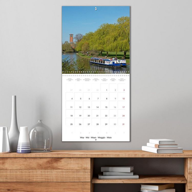 Produktbild: Stratford upon Avon - Shakespeare's Hometown (Wall Calendar 2026 12 &times; 12 Inch) CALVENDO 12 Month Wall Calendar