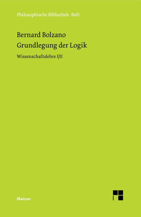 Produktbild: Grundlegung der Logik