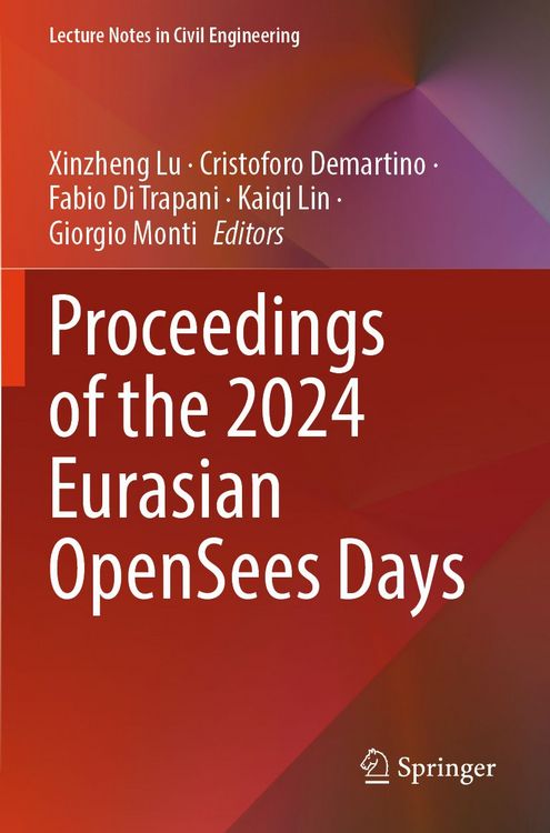 Produktbild: Proceedings of the 2024 Eurasian OpenSees Days