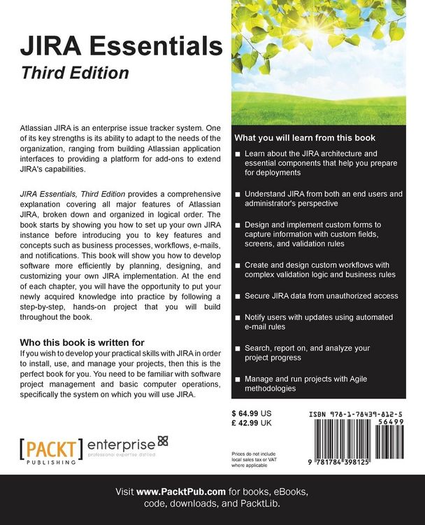 Produktbild: JIRA Essentials - Third Edition