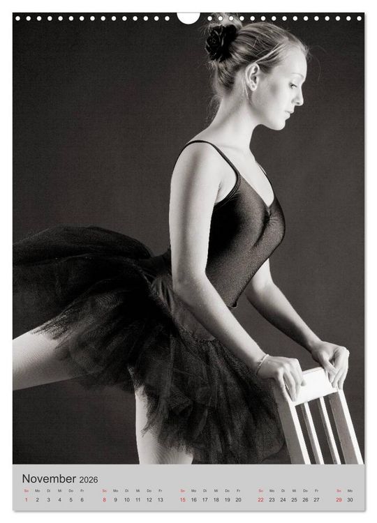 Produktbild: Ballerina (Wandkalender 2026 DIN A3 hoch), CALVENDO Monatskalender