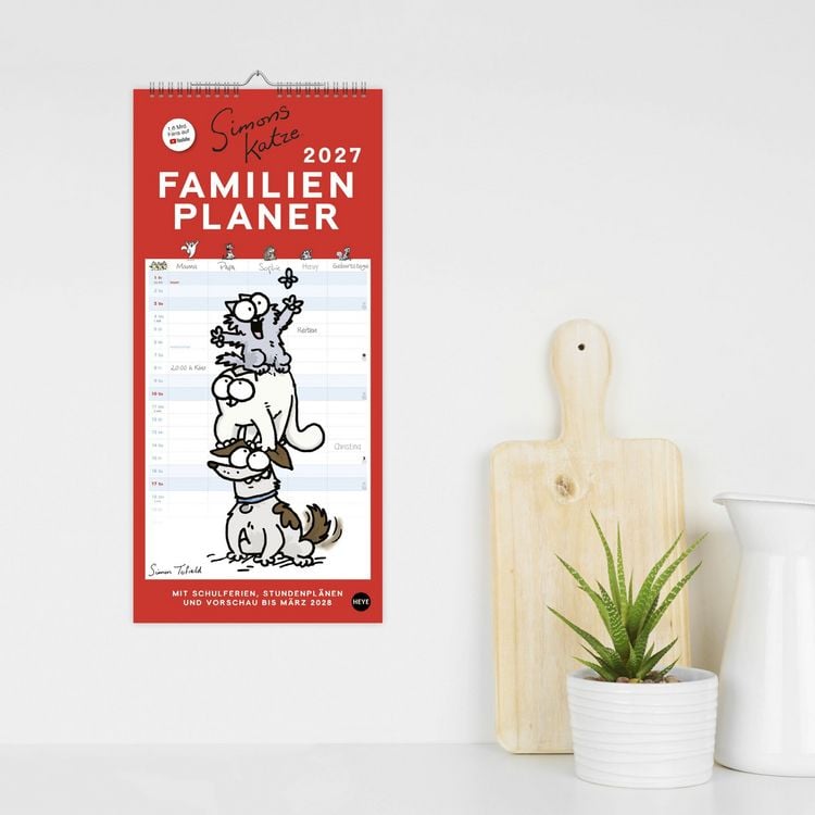 Produktbild: Simons Katze Familienplaner 2027