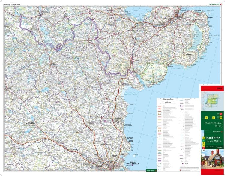 Produktbild: Freytag & berndt Stra&szlig;enkarte Irland Set 1:150.000