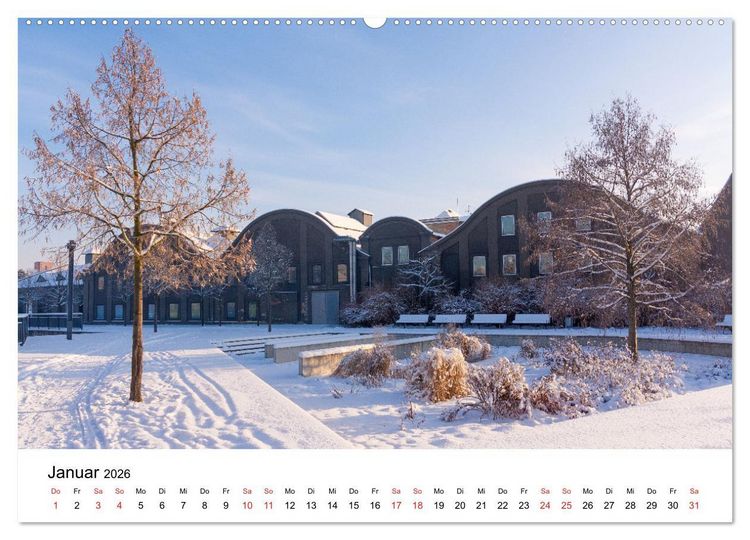 Produktbild: GROSSENHAIN 2026 (Wandkalender 2026 DIN A2 quer), CALVENDO Monatskalender
