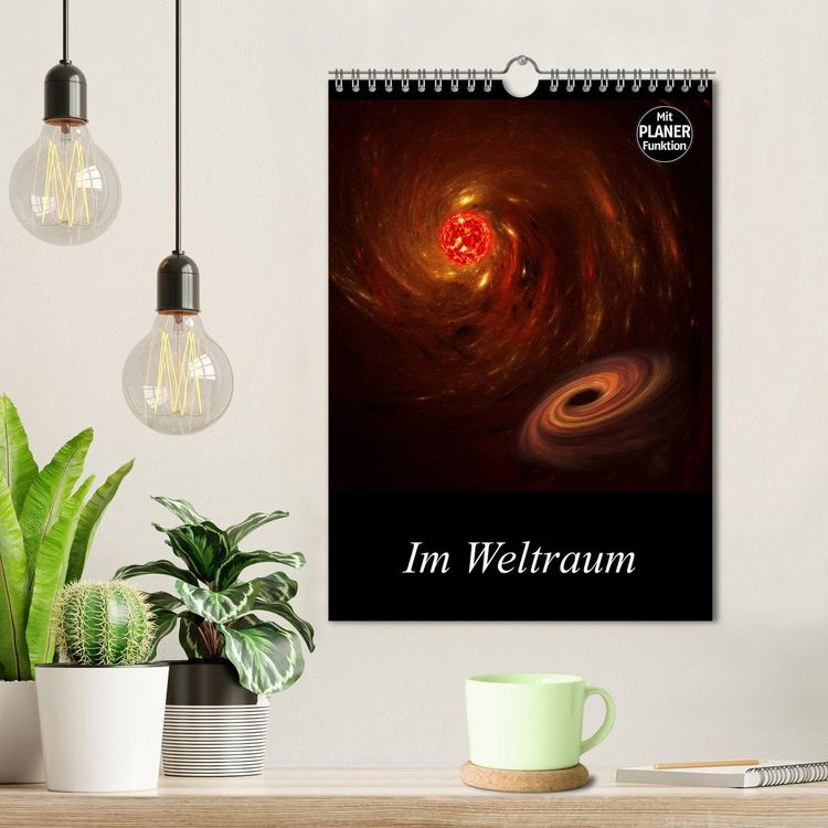 Produktbild: Im Weltraum (Wandkalender 2026 DIN A4 hoch), CALVENDO Monatskalender