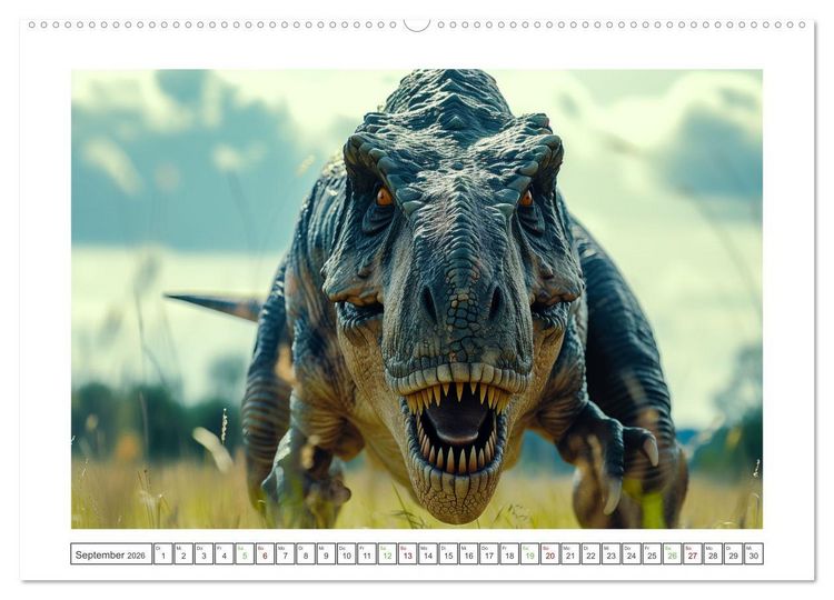 Produktbild: Giganten der Urzeit (Wandkalender 2026 DIN A2 quer), CALVENDO Monatskalender