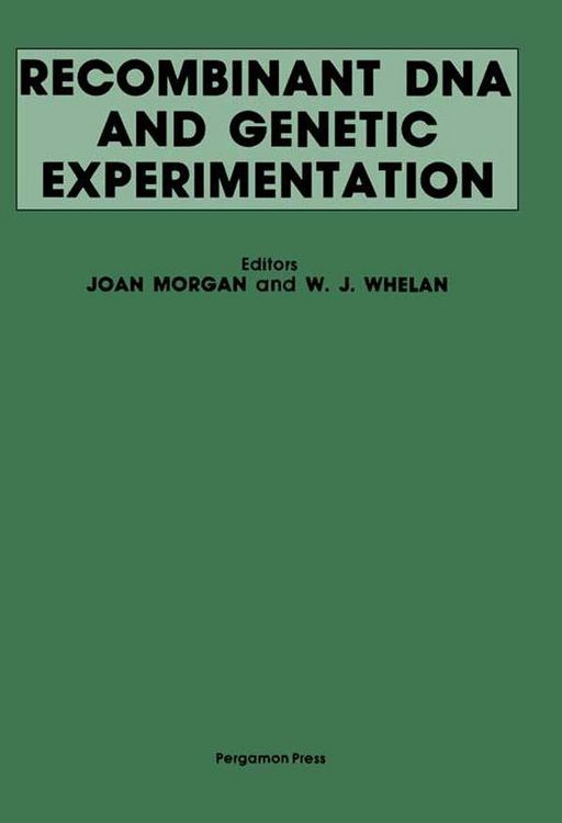 Produktbild: Recombinant DNA and Genetic Experimentation