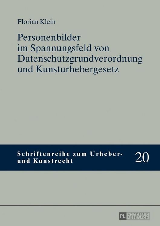 Produktbild: Personenbilder im Spannungsfeld von Datenschutzgrundverordnung und Kunsturhebergesetz