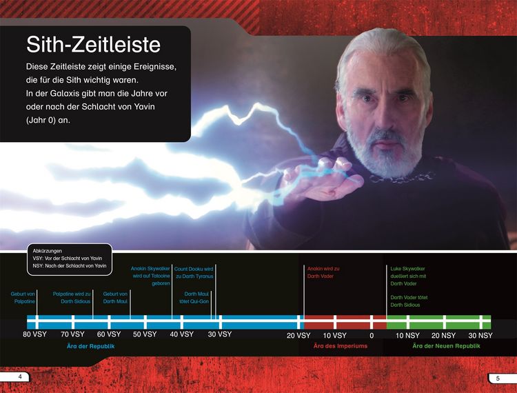 Produktbild: SUPERLESER! Star Wars&trade; Die Geschichte der Sith