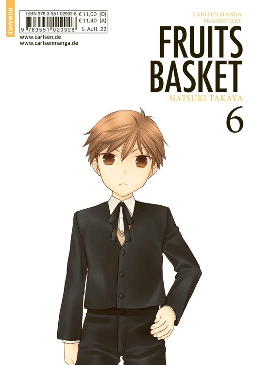 Fruits Basket Manga Books, Last 6 Volumes buy 18-23!