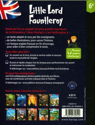 Produktbild: Little lord Fauntleroy : 6e