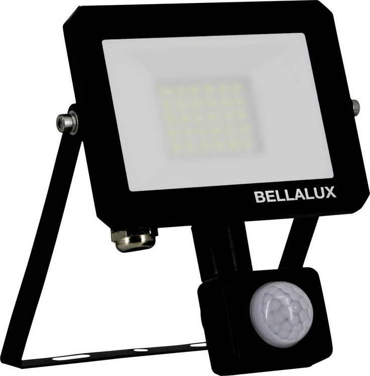 Produktbild: BELLALUX 4099854493935 LED-Au&szlig;enstrahler mit Bewegungsmelder 20 W Leuchtfarben: Kaltwei&szlig;, Wei&szlig;