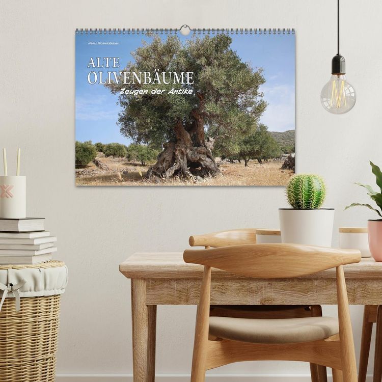Produktbild: ALTE OLIVENB&Auml;UME Zeugen der Antike (Wandkalender 2026 DIN A3 quer), CALVENDO Monatskalender