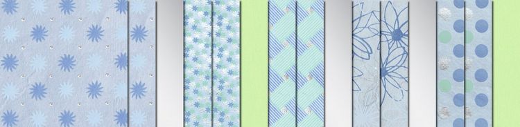 Produktbild: URSUS Spezialpapiere Indian Colours, blue, 13,7 x 13,7 cm, 10 Blatt