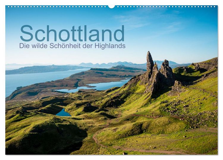 Produktbild: Schottland - Die wilde Sch&ouml;nheit der Highlands (Wandkalender 2026 DIN A2 quer), CALVENDO Monatskalender
