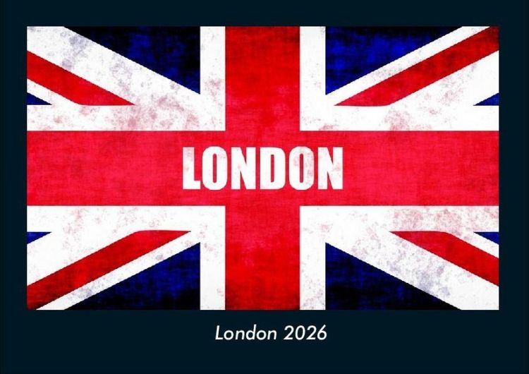 Produktbild: London 2026 Fotokalender DIN A4