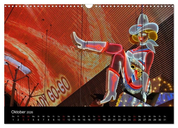 Produktbild: Las Vegas (Wandkalender 2026 DIN A3 quer), CALVENDO Monatskalender