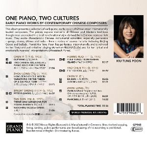 Produktbild: One Piano,Two Cultures