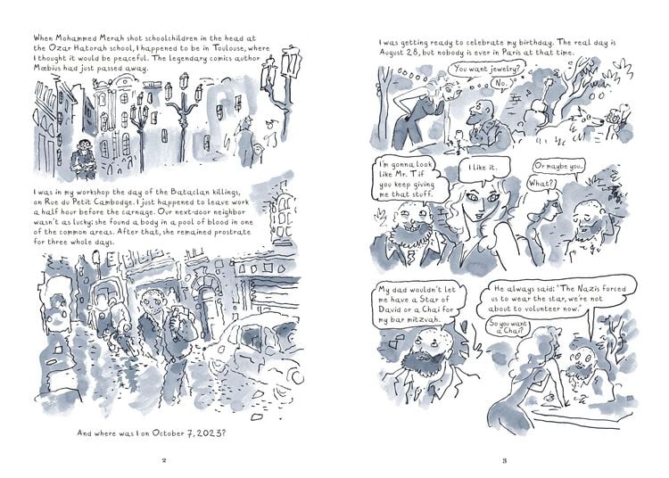 Produktbild: To Life: a Cartoonist's Journal in the Aftermath of October 7th