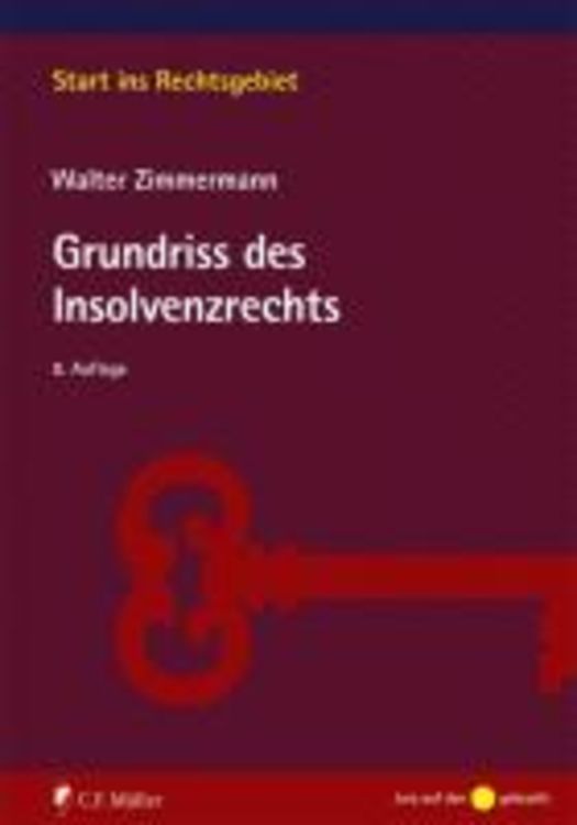 Produktbild: Grundriss des Insolvenzrechts