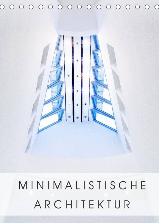 Produktbild: Minimalistische Architektur (Tischkalender 2022 DIN A5 hoch)