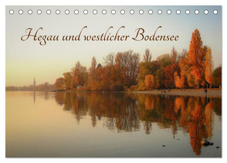 Produktbild: Hegau und westlicher Bodensee (Tischkalender 2026 DIN A5 quer), CALVENDO Monatskalender