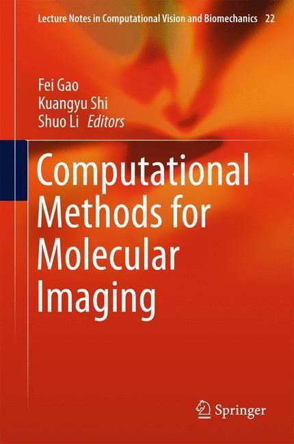 Produktbild: Computational Methods for Molecular Imaging