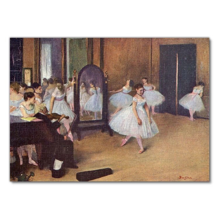 Produktbild: Lais Puzzle Edgar Germain Hilaire Degas - Der Tanzsaal 500 Teile