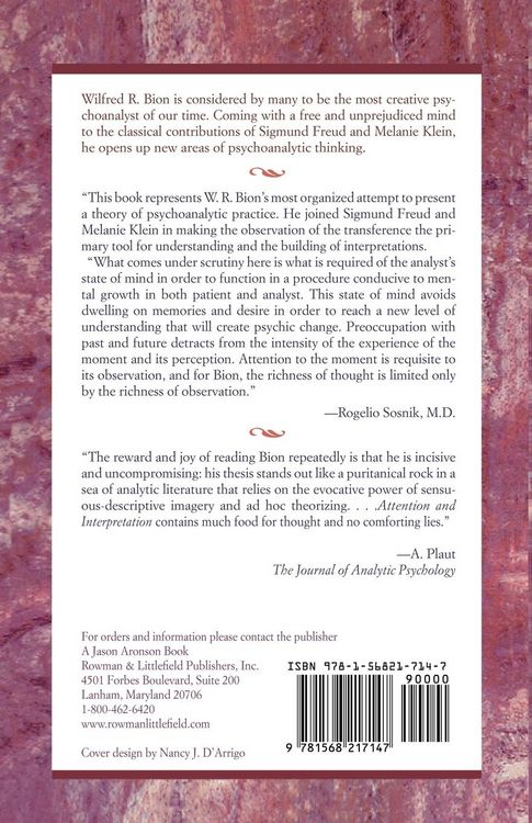 Produktbild: Attention and Interpretation