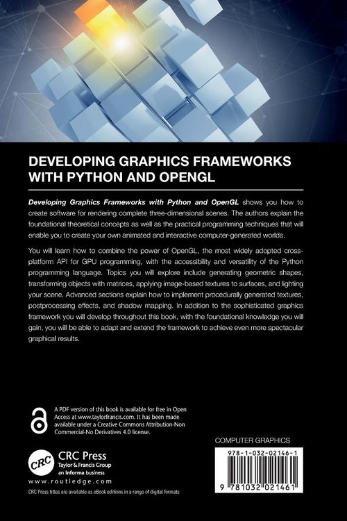 Produktbild: Developing Graphics Frameworks with Python and OpenGL