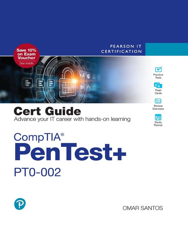 Produktbild: CompTIA PenTest+ PT0-002 Cert Guide