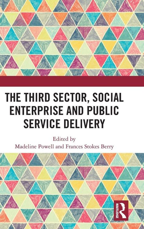 Produktbild: The Third Sector, Social Enterprise and Public Service Delivery