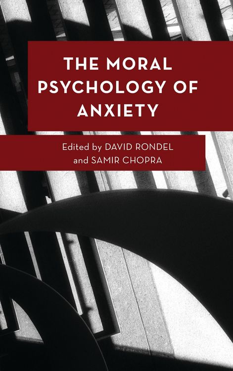 Produktbild: The Moral Psychology of Anxiety