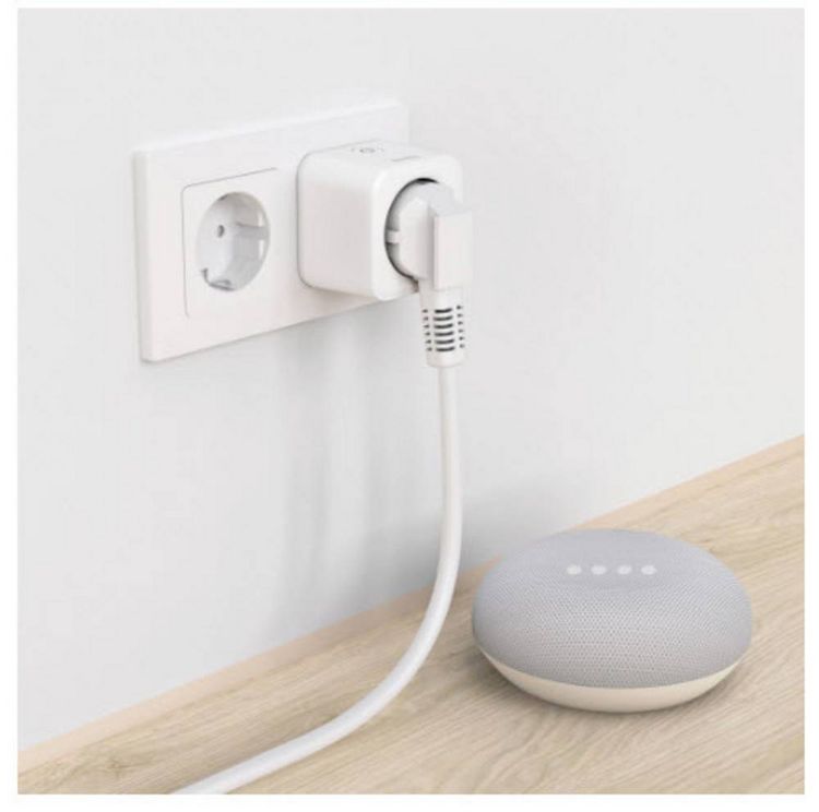 Produktbild: Hama Smarte WLAN-Steckdose, Matter, sprach- u. appgesteuert, nachr&uuml;stbar, 3.680W Steckdose