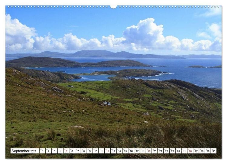 Produktbild: Irland - West und Ost (hochwertiger Premium Wandkalender 2027 DIN A2 quer), Kunstdruck in Hochglanz