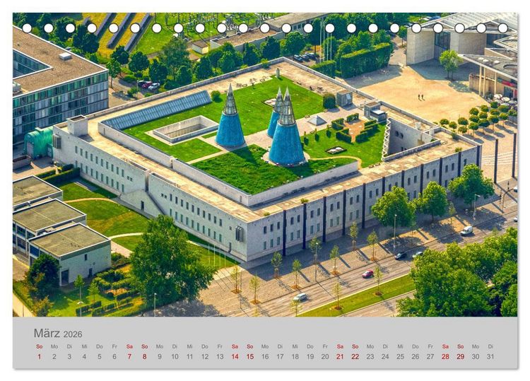 Produktbild: Bonn Die Stadt am Rhein (Tischkalender 2026 DIN A5 quer), CALVENDO Monatskalender