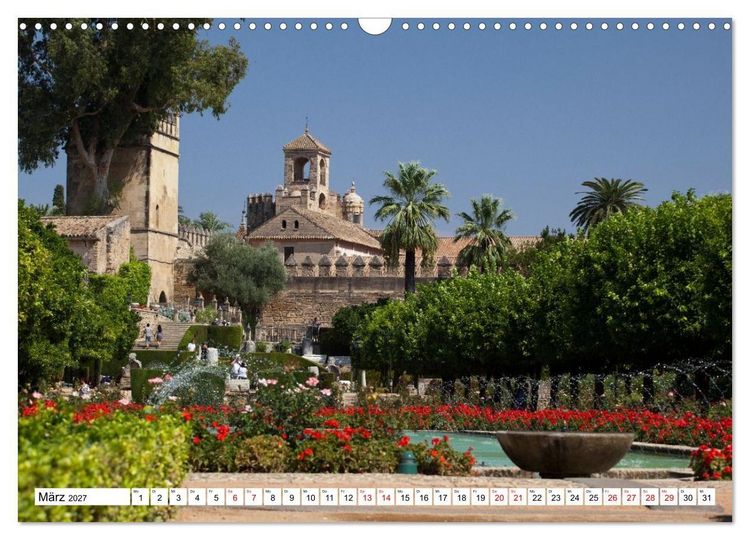 Produktbild: Momente einer Reise - Andalusien (Wandkalender 2027 DIN A3 quer), CALVENDO Monatskalender