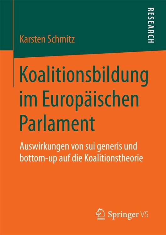 Produktbild: Koalitionsbildung im Europ&auml;ischen Parlament