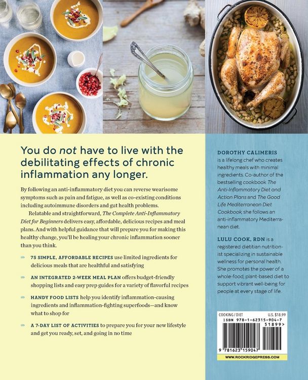 Produktbild: The Complete Anti-Inflammatory Diet for Beginners
