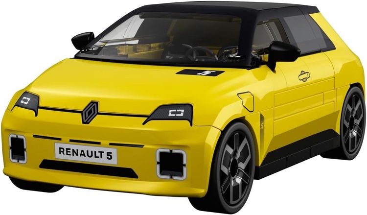 Produktbild: COBI 24673 - Renault 5 E-Tech (Yellow), Bausatz 1:35, 78 Klemmbausteine