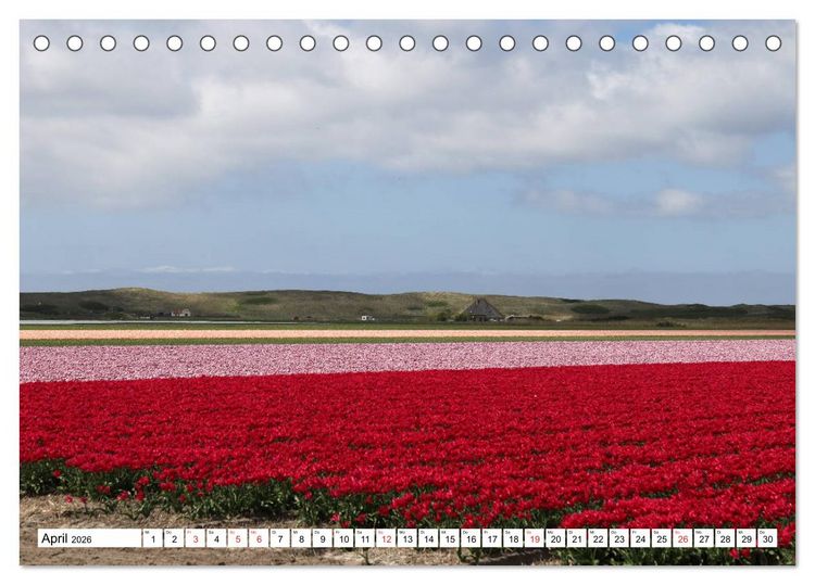 Produktbild: Callantsoog (Tischkalender 2026 DIN A5 quer), CALVENDO Monatskalender
