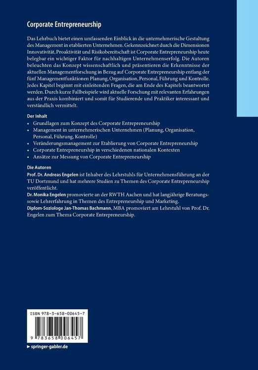 Produktbild: Corporate Entrepreneurship