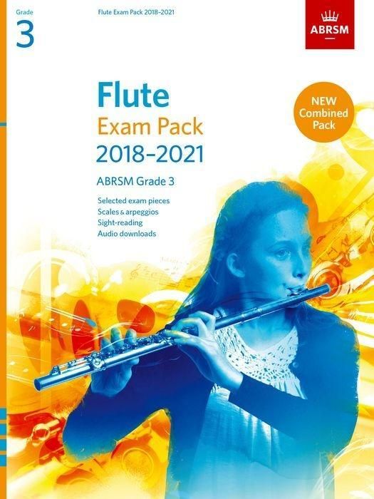 Produktbild: Flute Exam Pack 2018-2021, ABRSM Grade 3