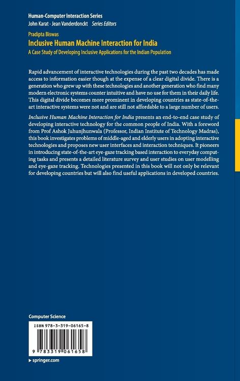 Produktbild: Inclusive Human Machine Interaction for India