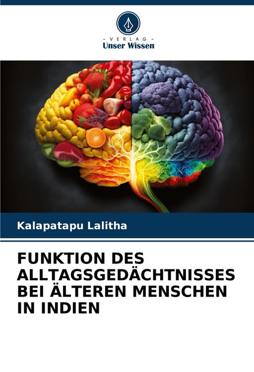 Produktbild: Funktion des Alltagsged&auml;chtnisses bei &Auml;lteren Menschen in Indien