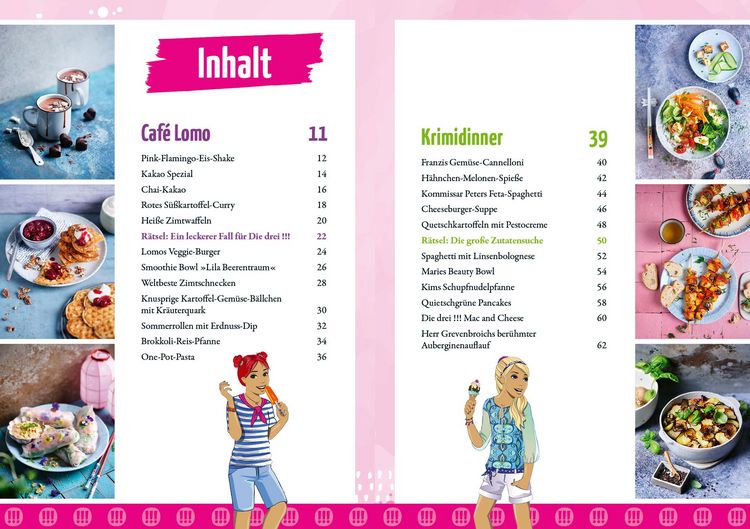 Produktbild: Die drei !!! - Das Koch- und Backbuch