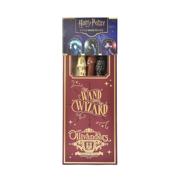 Produktbild: Harry Potter 3er Stiftepack Zauberst&auml;be