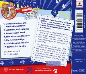 Produktbild: TKKG Junior - Schock im Bienenstock, 1 Audio-CD