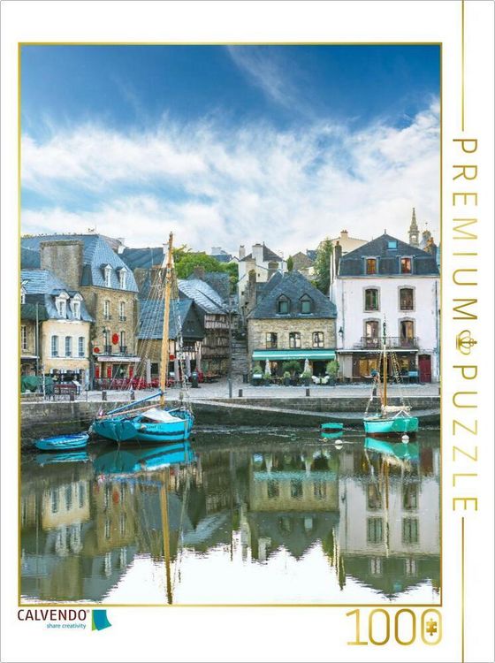 Produktbild: CALVENDO Puzzle Port d'Auray | 1000 Teile Lege-Gr&ouml;&szlig;e 64x48cm Foto-Puzzle f&uuml;r gl&uuml;ckliche Stunden